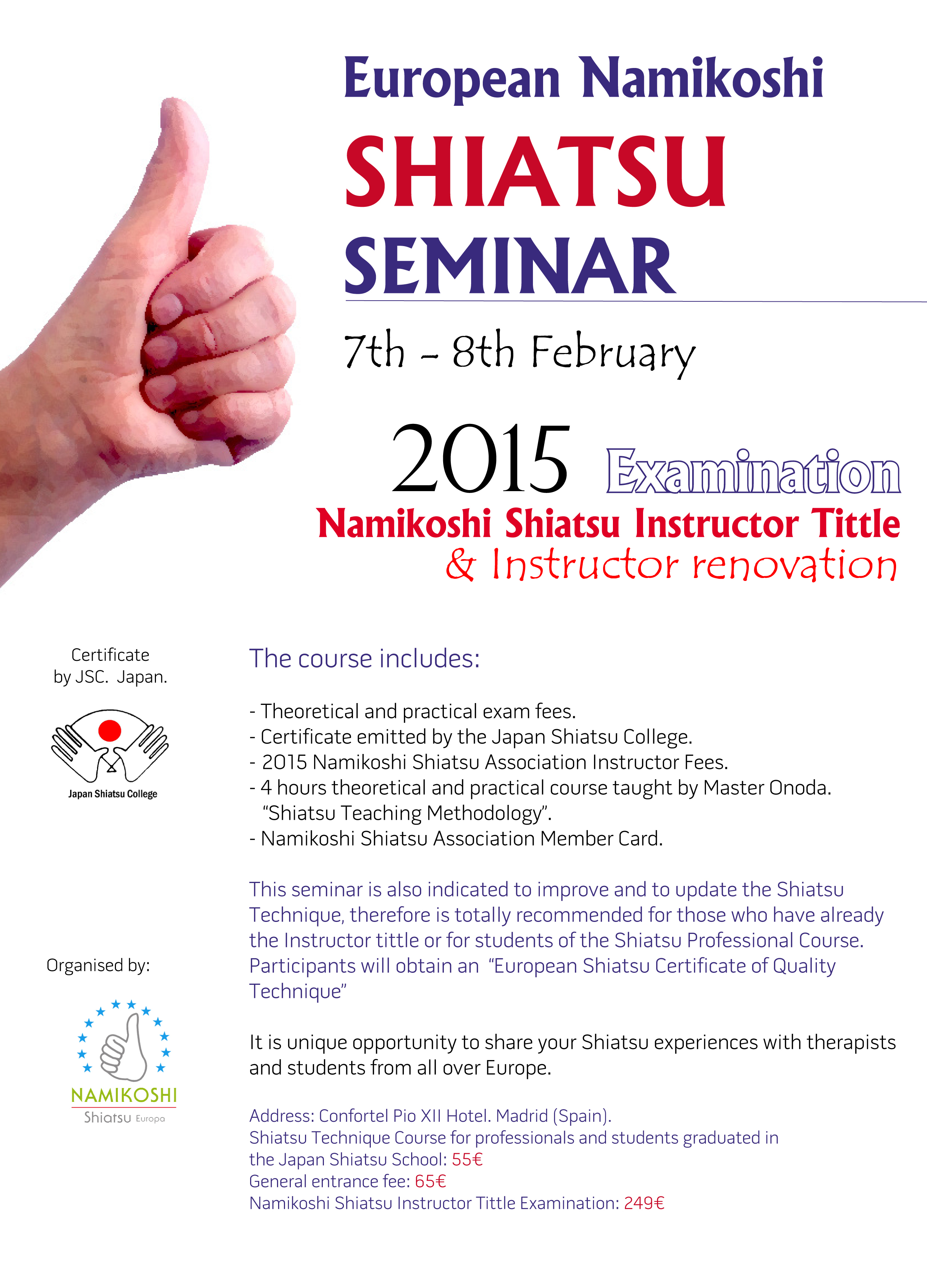 European Shiatsu Seminar
