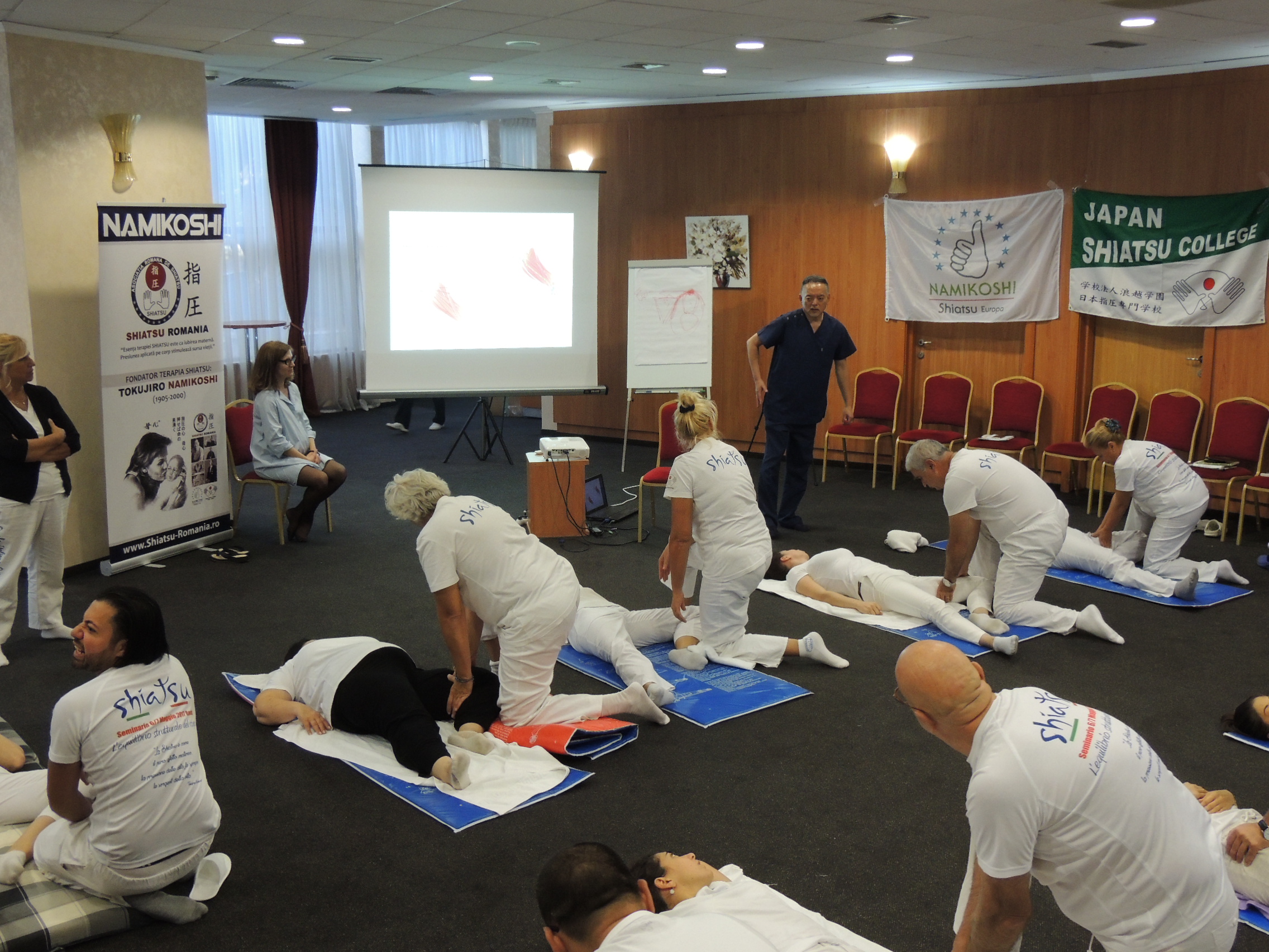 Escuela Japonesa de Shiatsu. Seminario Rumanía 2018